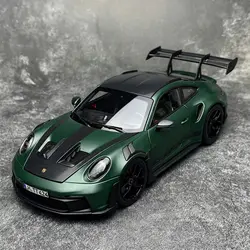 1:36 Porsche 911 992 GT3 RS Alloy Track Racing Car Model Diecast Metal Toy Sports Car Model High Simulation Collection Kids Gift