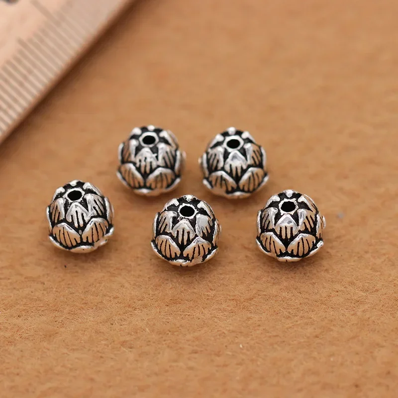 Intime Anemone Flower DIY Buddha Beads Crystal Accessories