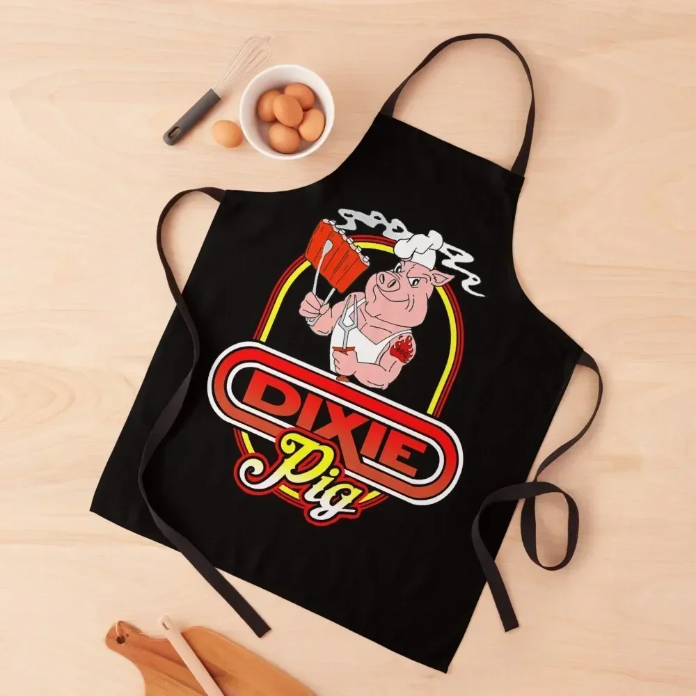 The Dixie Pig Apron Art kitchen utensil Apron