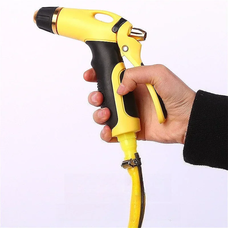 

High-Pressure Car Wash Clean Sprayer Gun Hose Nozzle Home Garden Water Gun Gardening Tools and Equipment Adjustable Shower Head