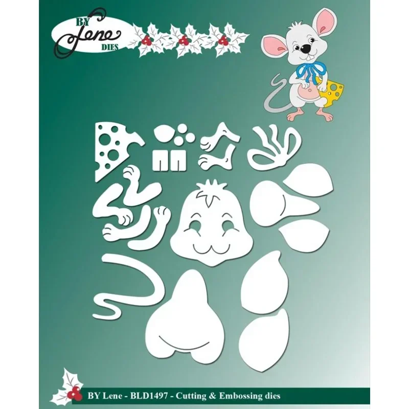 2024 child balloons Metal Cutting Dies Mouse clothes cute animals rabbits Easter Card Scrapbooking Frame Card Craft No Stamps