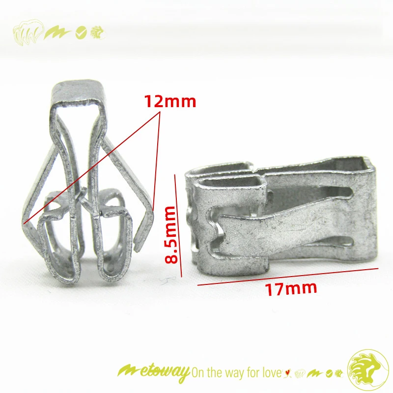 20pcs Metal Buckles For Ford Focus 2012-2015 Central Control Instrument Panel Buckle For Lower Guard Board Glove Box