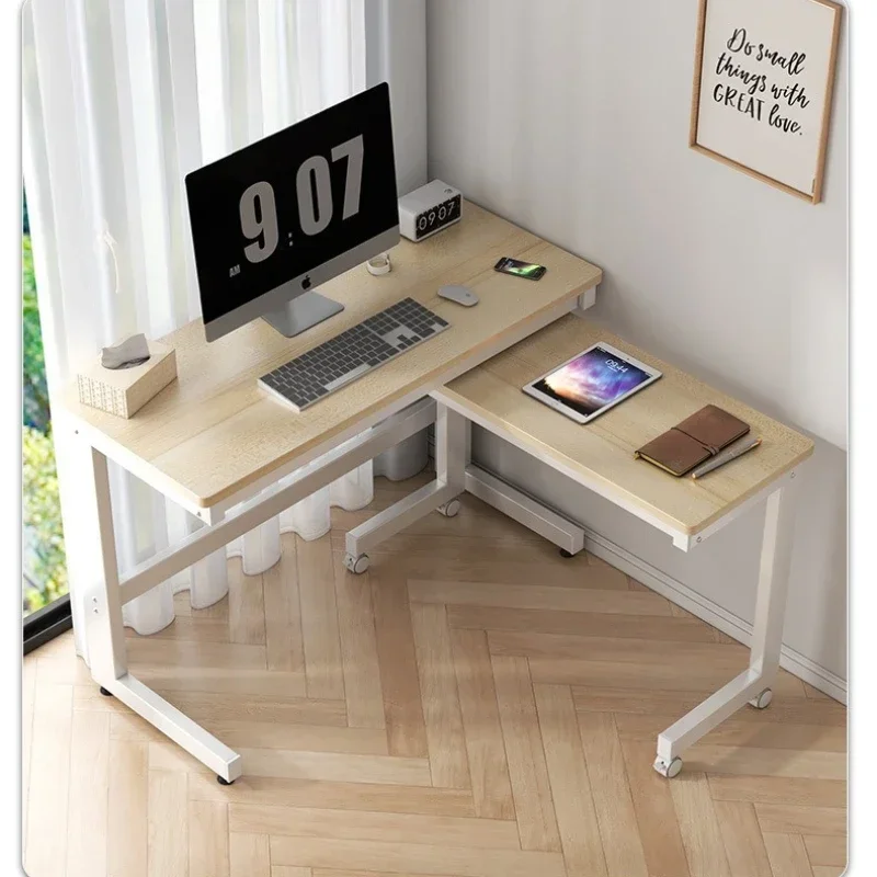 Household computer desk Thickened and reinforced sofa edge table Removable bedside table sturdy and durable