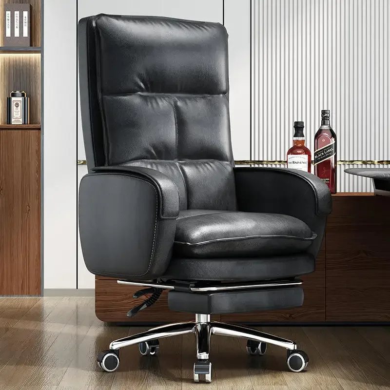 

Furniture Luxury European Style Boss Sleep Office Sofa Chair Commercial Adjustable High Back Chair Swivel Boss Office Chair