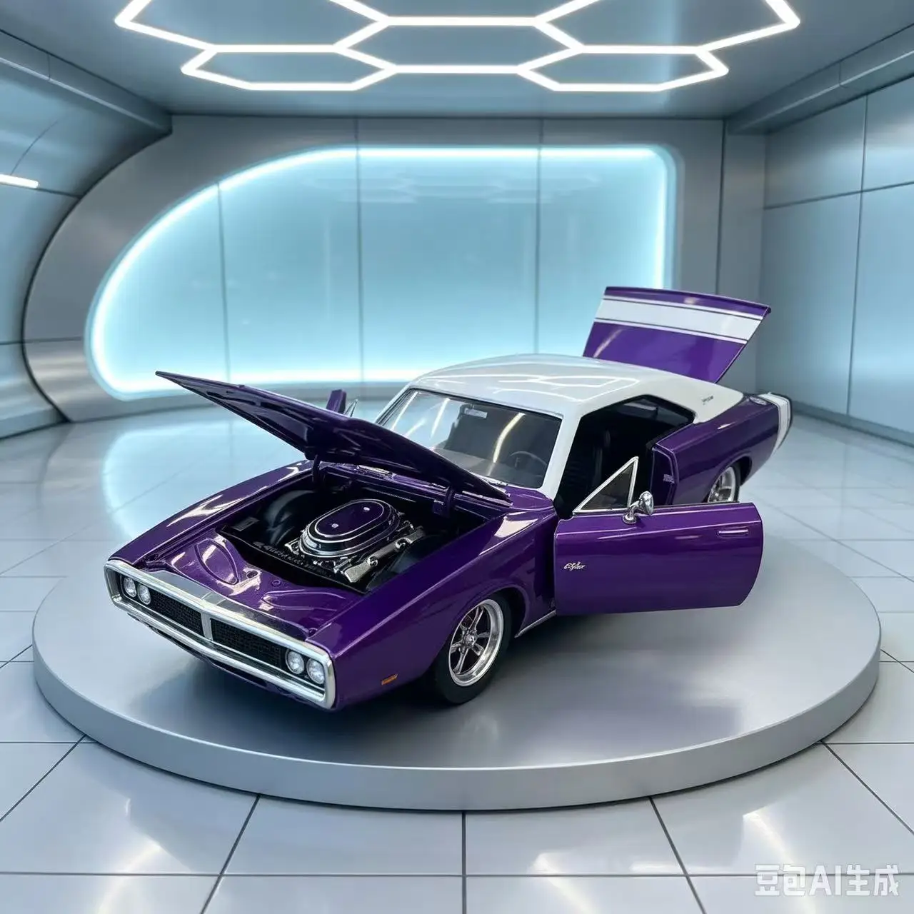 1:24 Jada Dodge Charger Diecast Metal Model Car, Children Toy, Perfect Birthday Present for Your Boyfriend