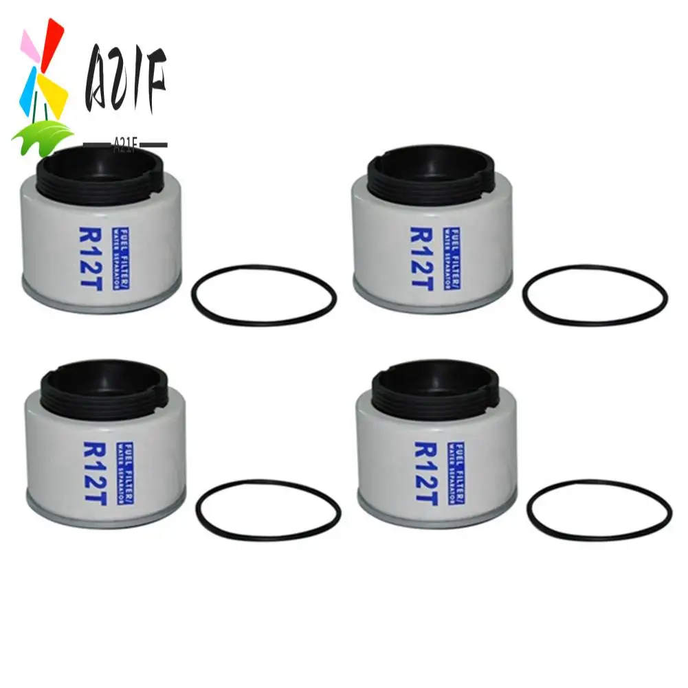 

A21F-4Pcs R12T Фильтрующие элементы топливного/водоотделителя для Racor 140R 120AT S3240 NPT ZG1/4-19 Автомобильные детали