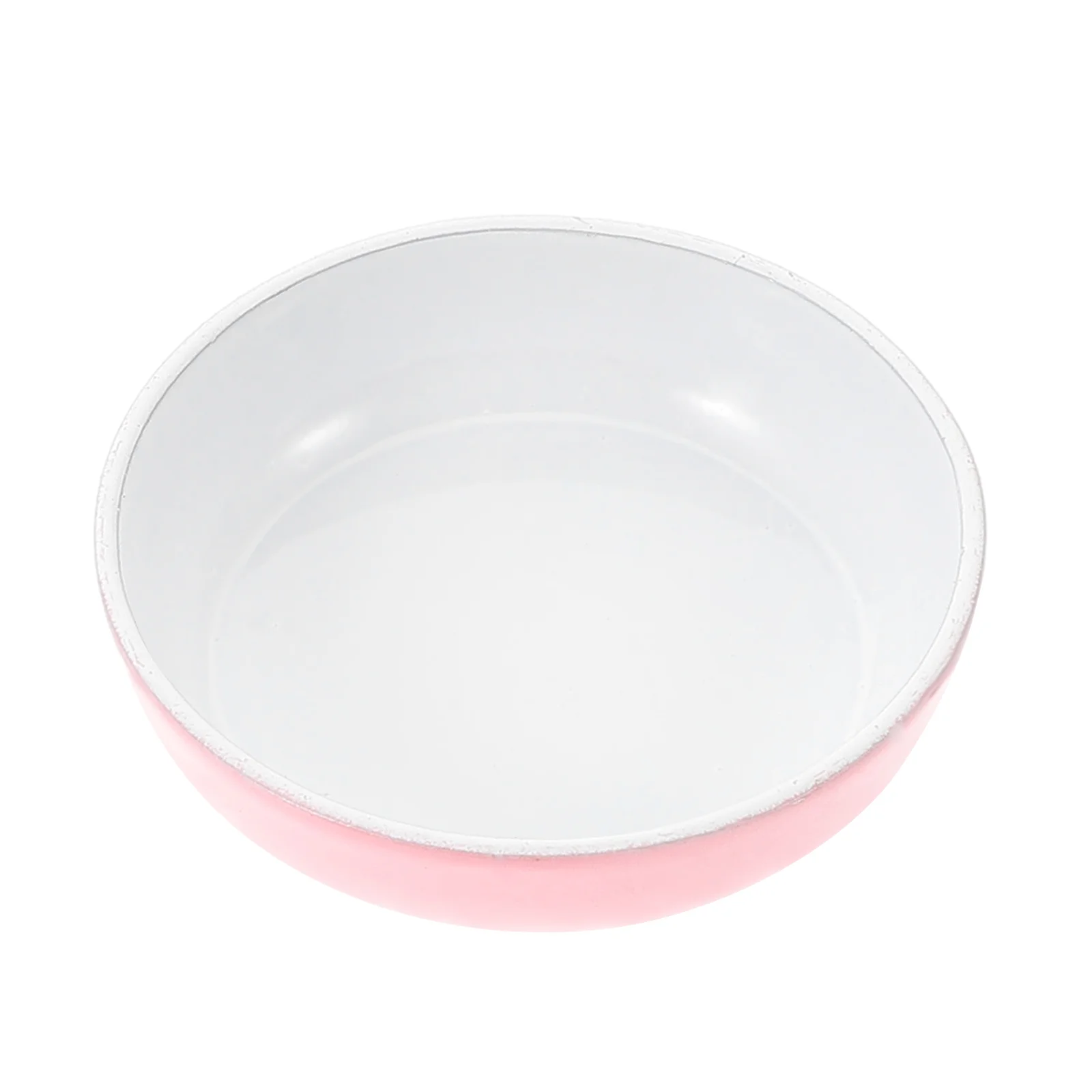 House Kitchen Utensils Dollhouse Toys Plate Soup Metal Miniature Tableware