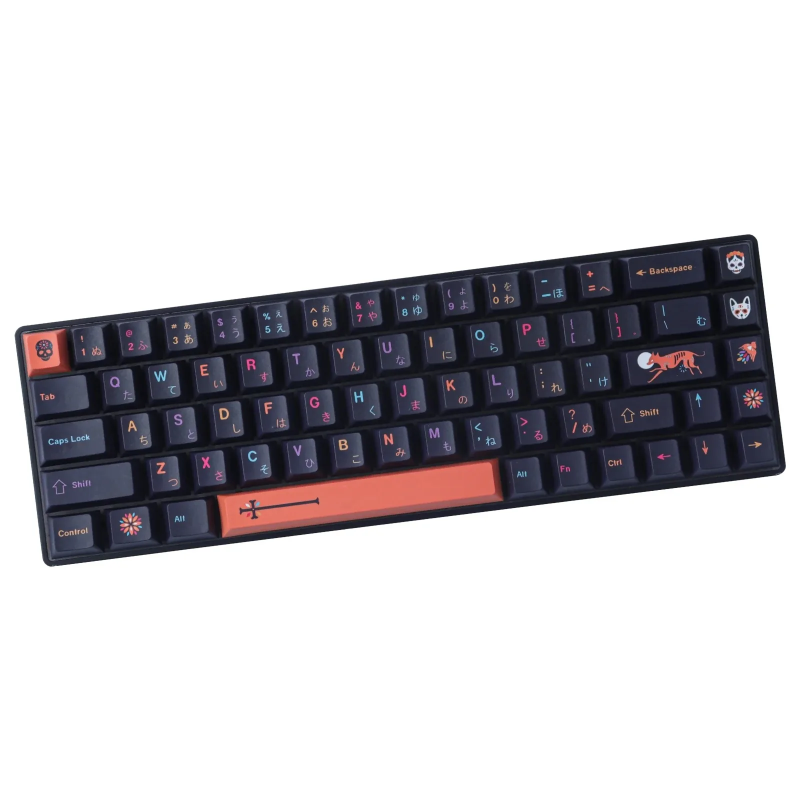 Underground World Keycaps 146 Keys PBT Material Cherry Profile DYE-SUB Wooting For MX Switch Mechanical Keyboard ISO ANSI Layout