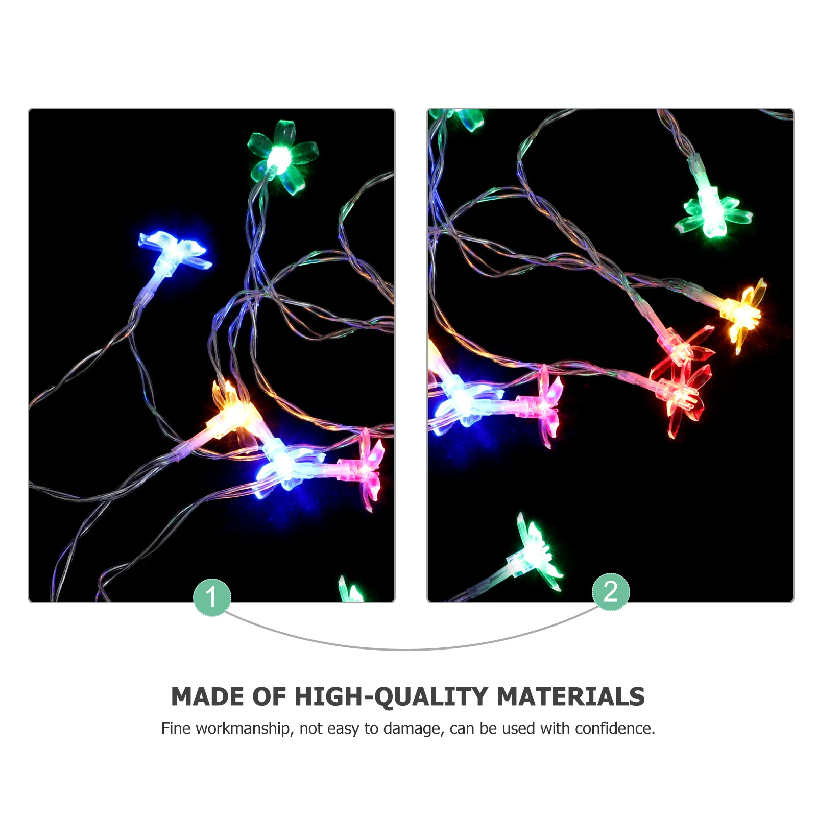 

1Pcs Light String Solar-Powered Vine Lamp Yard Garden Wedding Birthday Decor Festive Outdoor Lighting Solar Light String