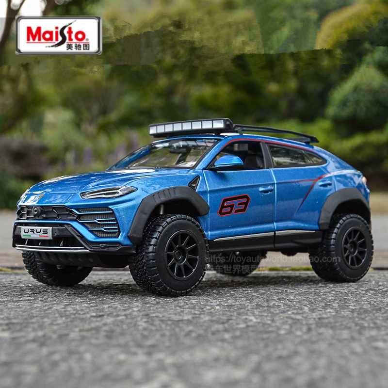 

1:24 Lamborghini URUS SUV модель автомобиля из сплава, литой металлический игрушечный внедорожник, модель автомобиля, имитация коллекционных подарков