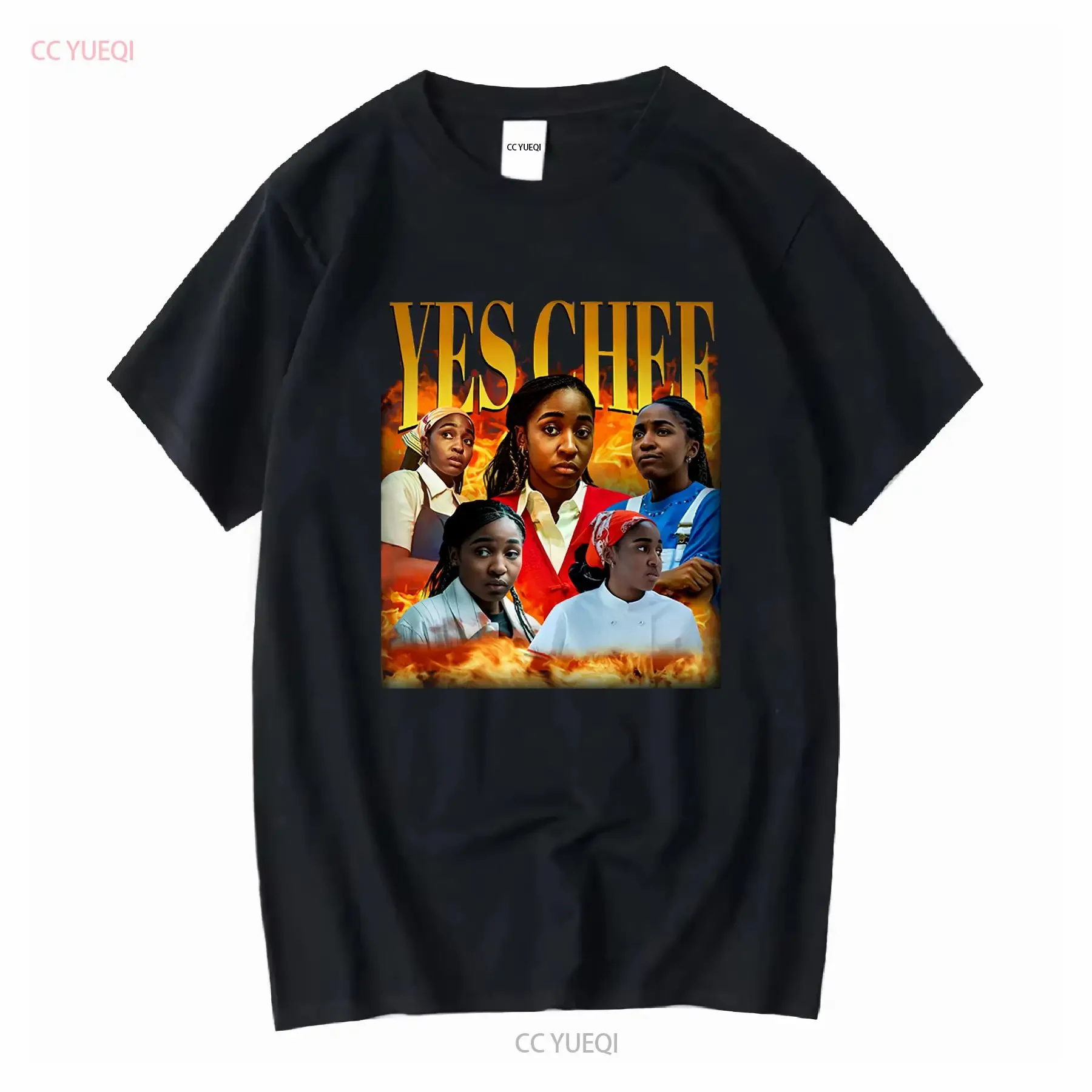 

Carmy The Bear Yes Chef Ayo Edebiri Merch Футболка с длинными или короткими рукавами винтажная стираная мягкая уличная одежда Удобная мода