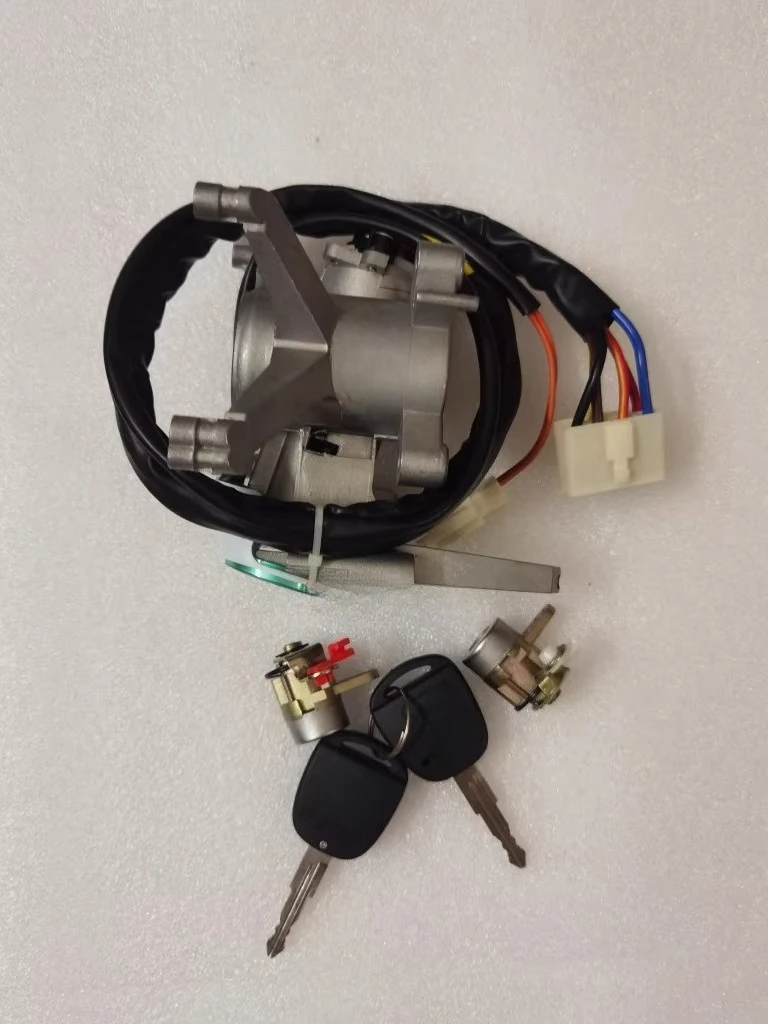Pour les modèles Foton Picasaps T Saps Conquerors, ensemble complet de cylindres de serrure de voiture, cylindre de serrure de contact, cylindre de serrure de porte, support de serrure de contact.