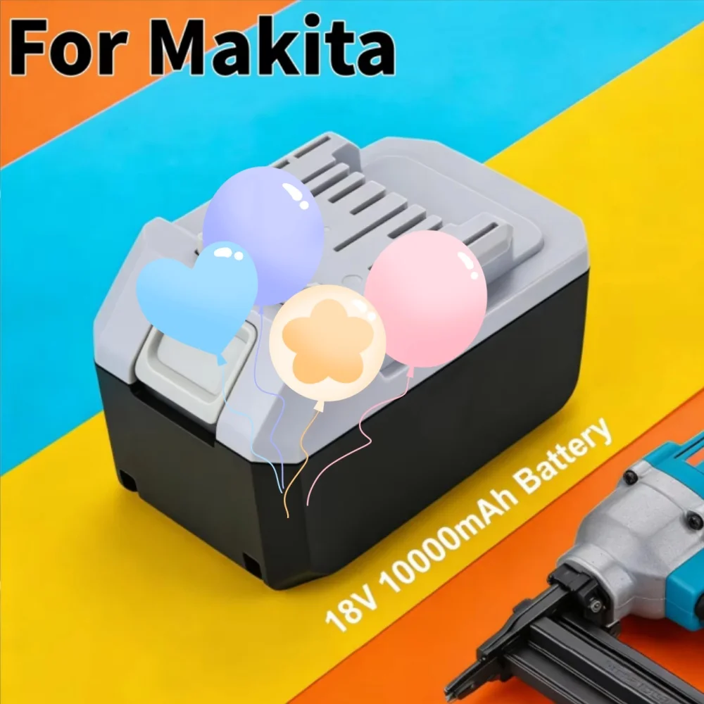 

100% New For Makita BL1840G 6000/ 10000mAh 18V Rechargeable Lithium Battery BL1813G BL1820G Replace BL1811G HP457D