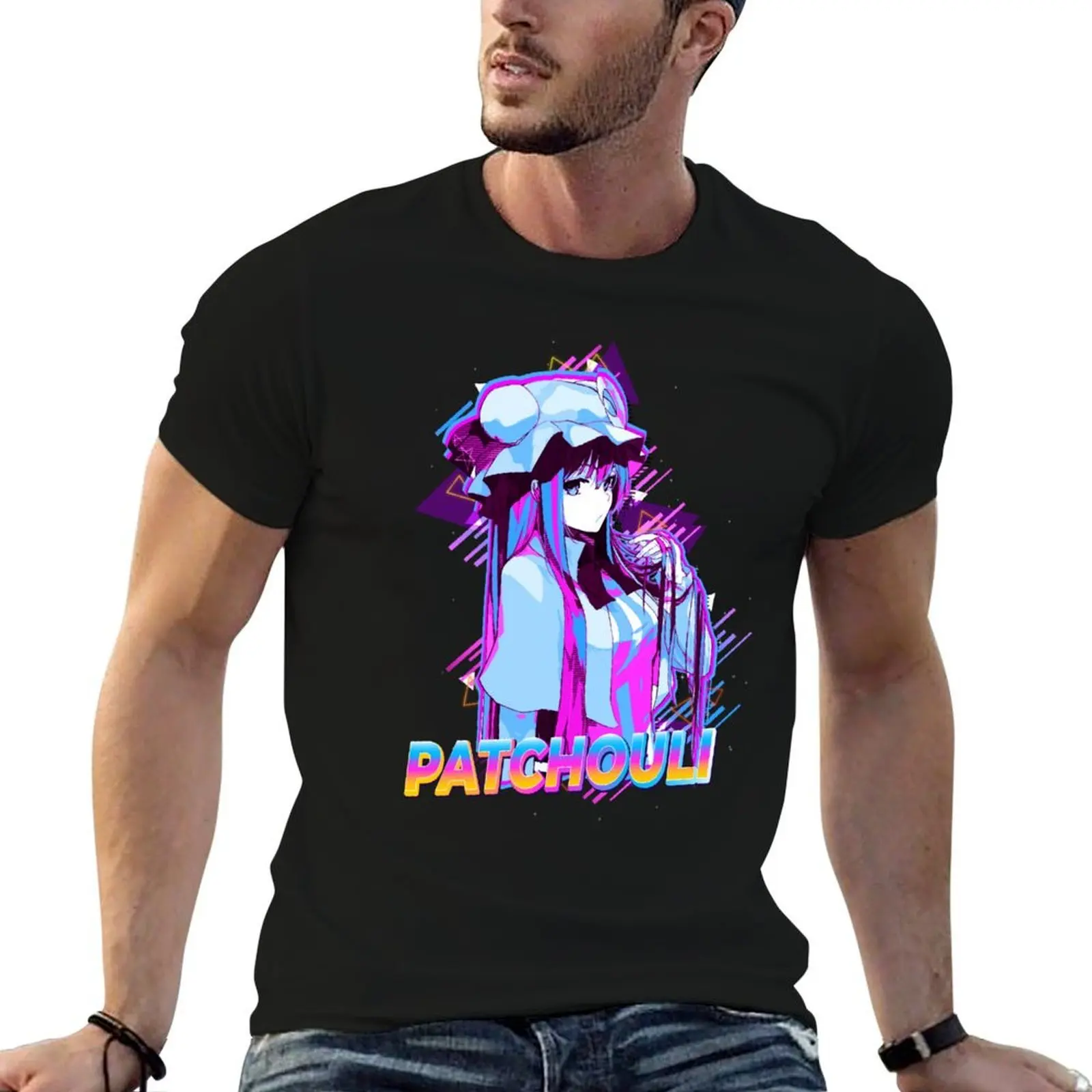 Patchouli | Touhou T-Shirt summer shirt for a boy T-shirt men