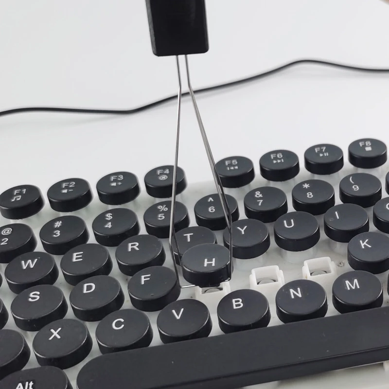 Steel Wire Removal Keycap Puller Tool For Keyboard