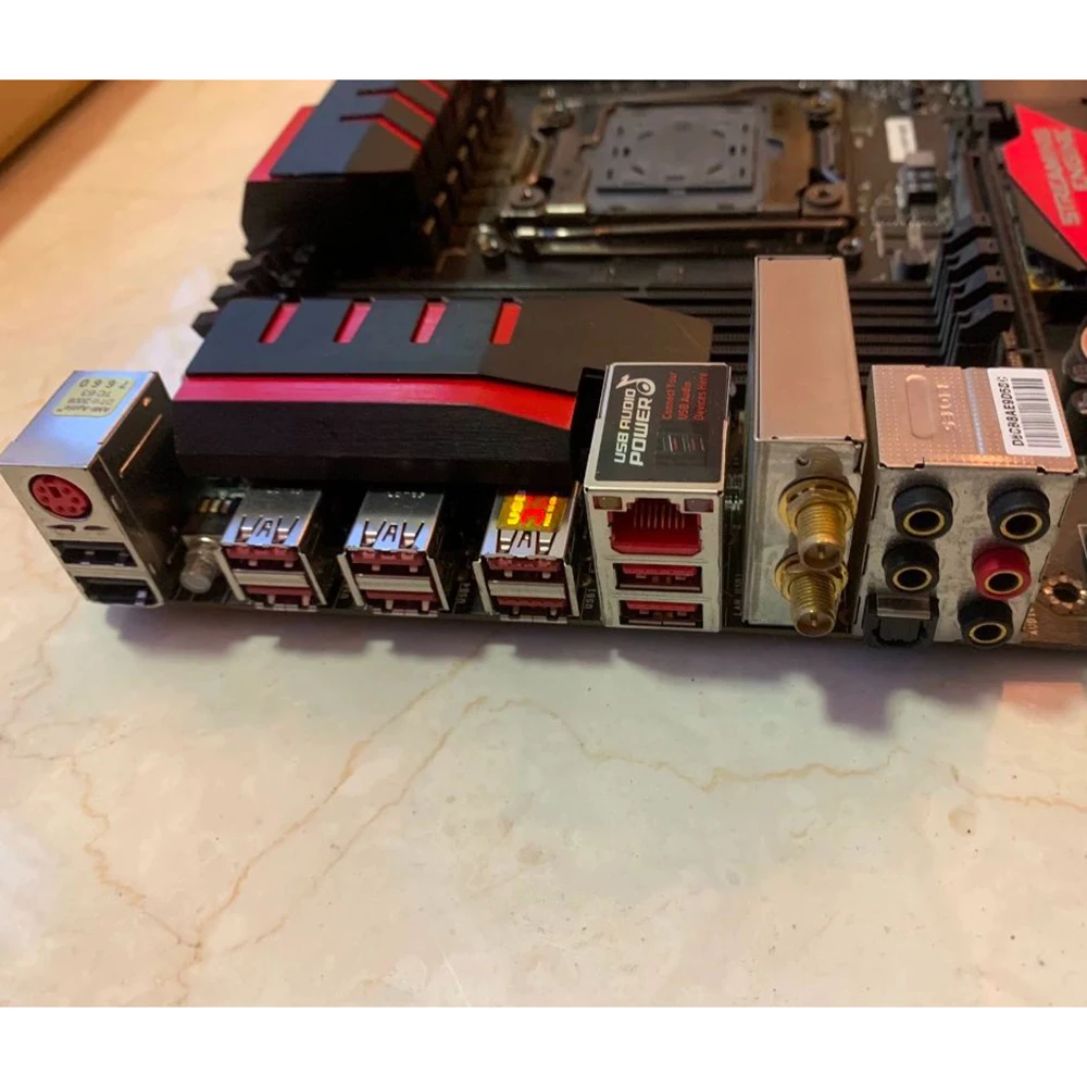 

128 ГБ SATA3 M.2 USB3.0/3.1 LGA2011-V3 DDR4 E-ATX Материнская плата для настольных ПК X99A GAMING 9 ACK