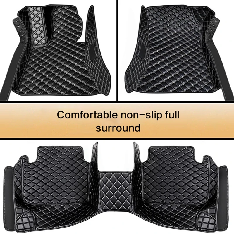 Customization Car Floor Mats Special Artificial Leather Carpet For Lynk & Co 01 02 03 05 06 09 Interior Car Accessories