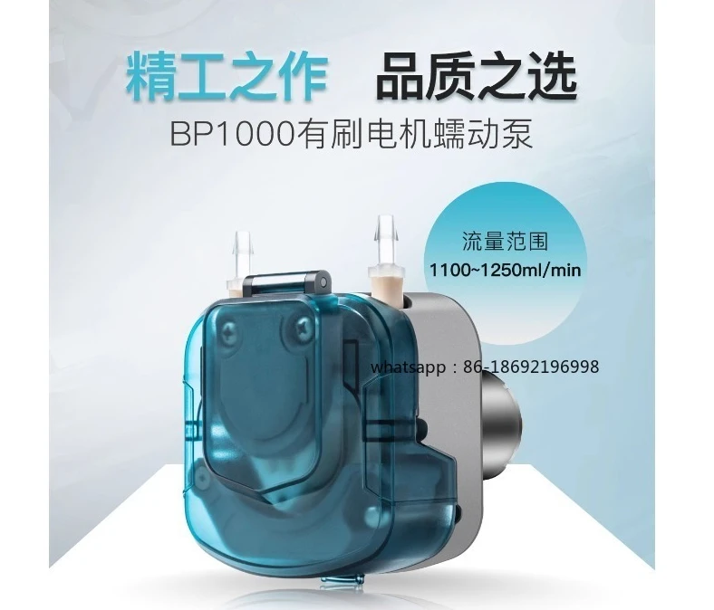 

BP1000 Матовый двигатель постоянного тока Перистальтический полиуретановый патрон с высоким расходом Лабораторный полиуретановый аппарат для наполнения циркуляционной воды Pu-mp LEIRONG