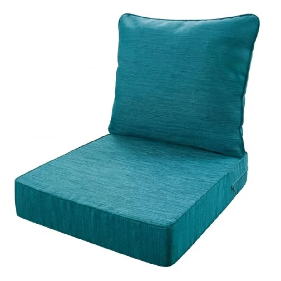 

Outdoor Patio Cushions 5" Waterproof Outdoor Chair Seat Cushions Set for Patio Furniture Fade Resistant