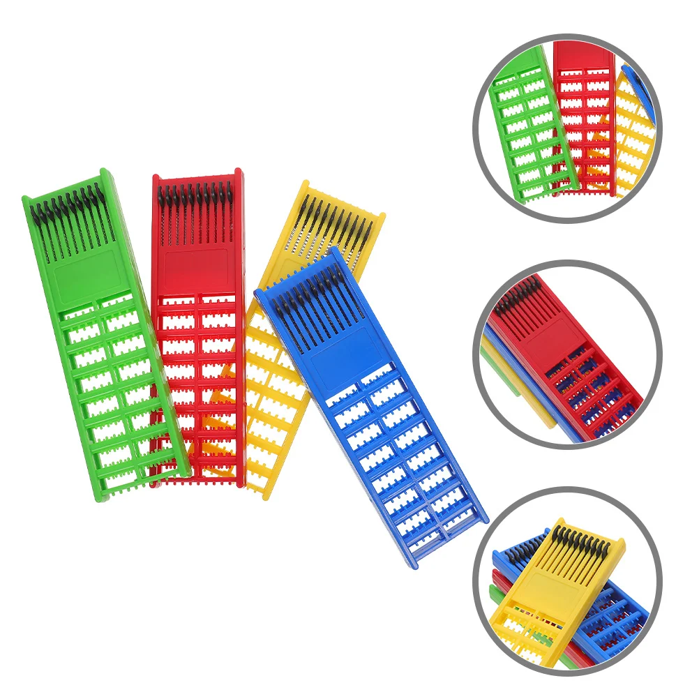 

4pcs Hook Holder Portable Line Hook Organizer High-Strength Tangle-Free Fishing Gear Storage Rack For Efficient Outdoor