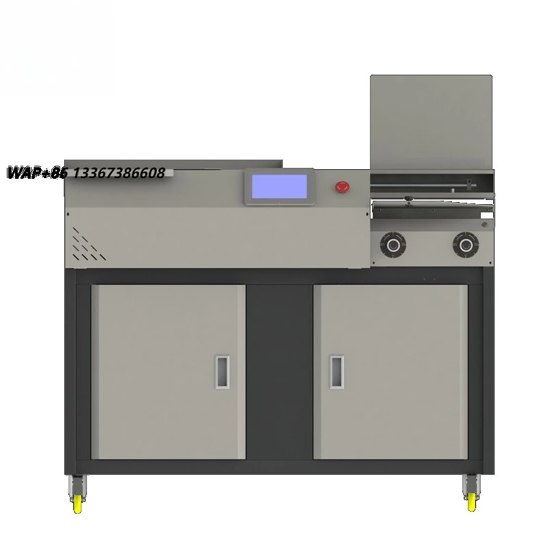 High-Efficiency A4 Automatic Book Binding Machine XC Brand New Condition Includes Side Back Glue Functions Precise Office Use