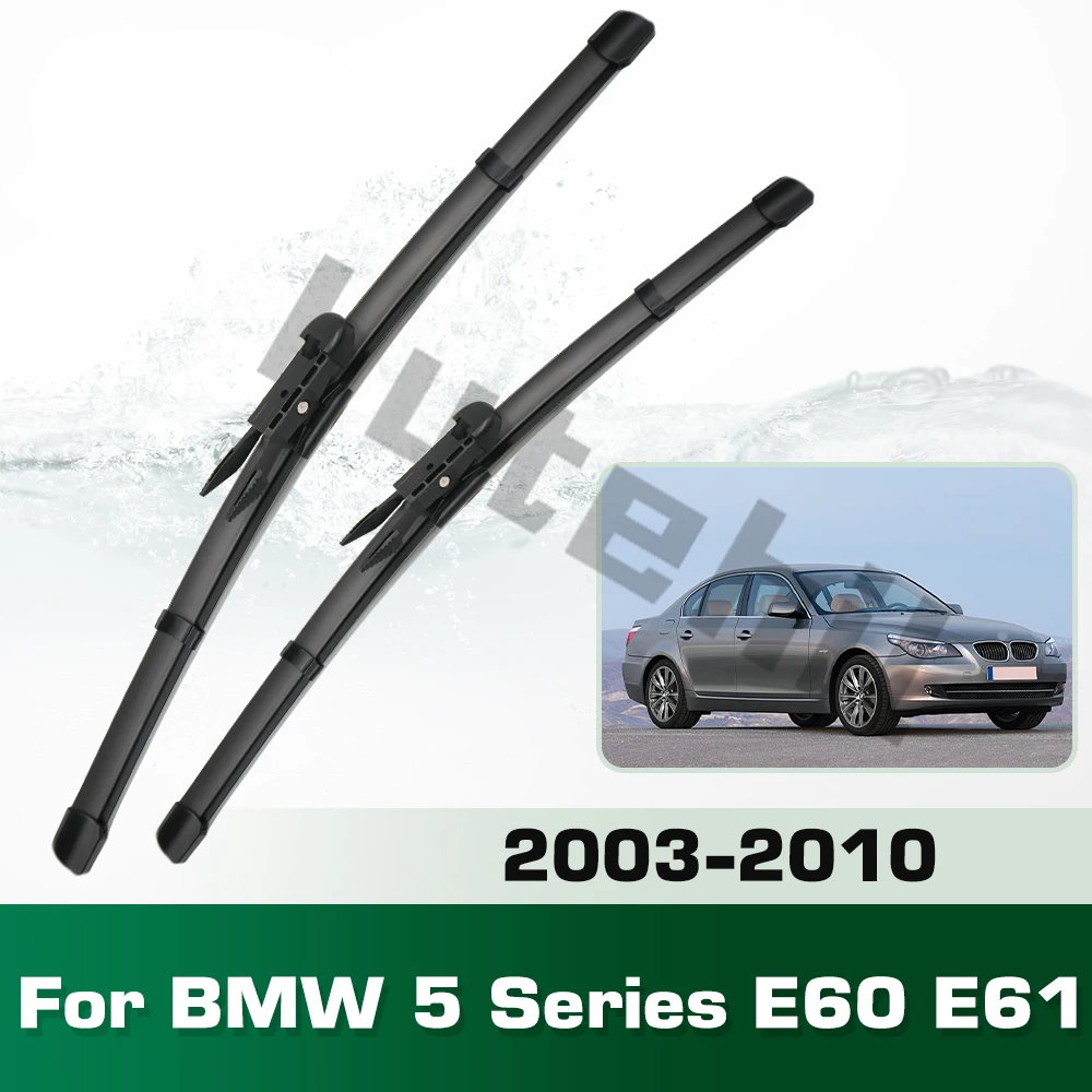 Scheibenwischer vorne Wischerblätter für BMW 5er 520i 523i 525i 528i 530i E60 E61 03–10 Windschutzscheibe Windschutzscheibe Fenster 24"+23"