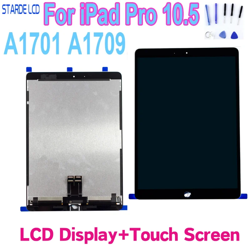 Hoge Kwaliteit Vervanging Lcd Voor Ipad Pro 10.5 A1701 A1709 Lcd-Scherm Touchscreen Digitizer Assemblage 10.5 "Zwart Wit