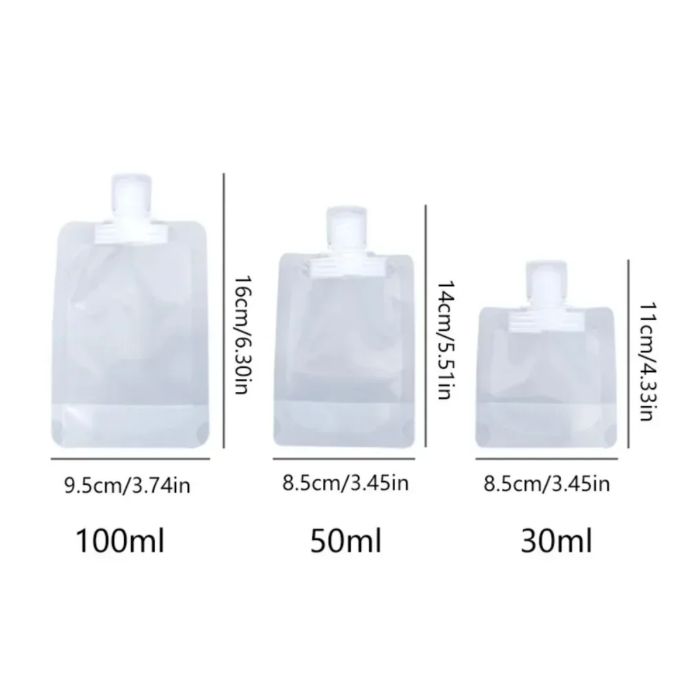 Refillable Travel Toiletry Bottles Set 6