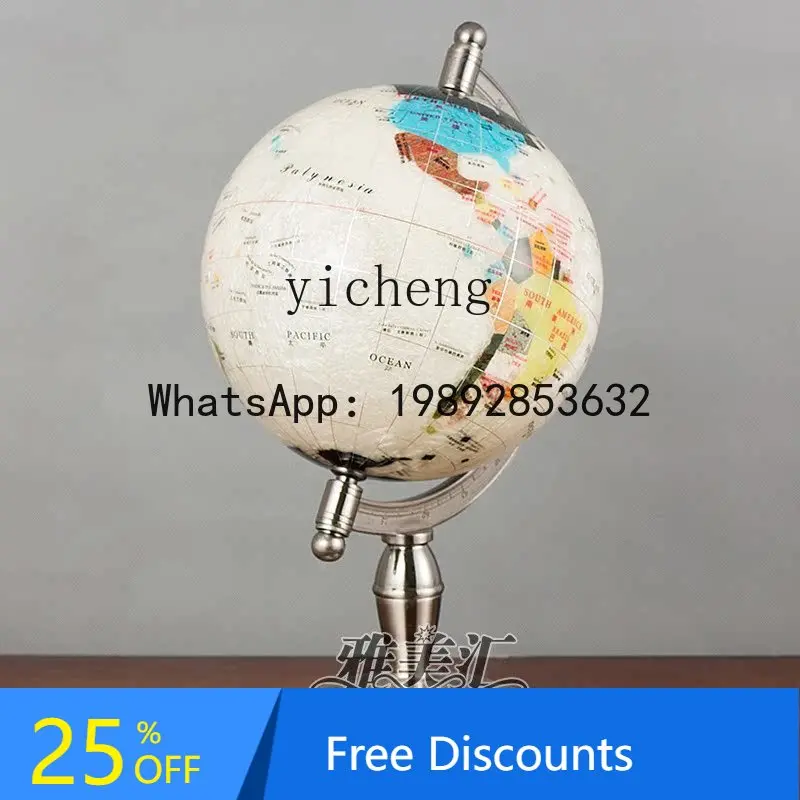 XX Gemstone Globe Desktop Ornament Business Housewarming Annual Meeting Office Decoration
