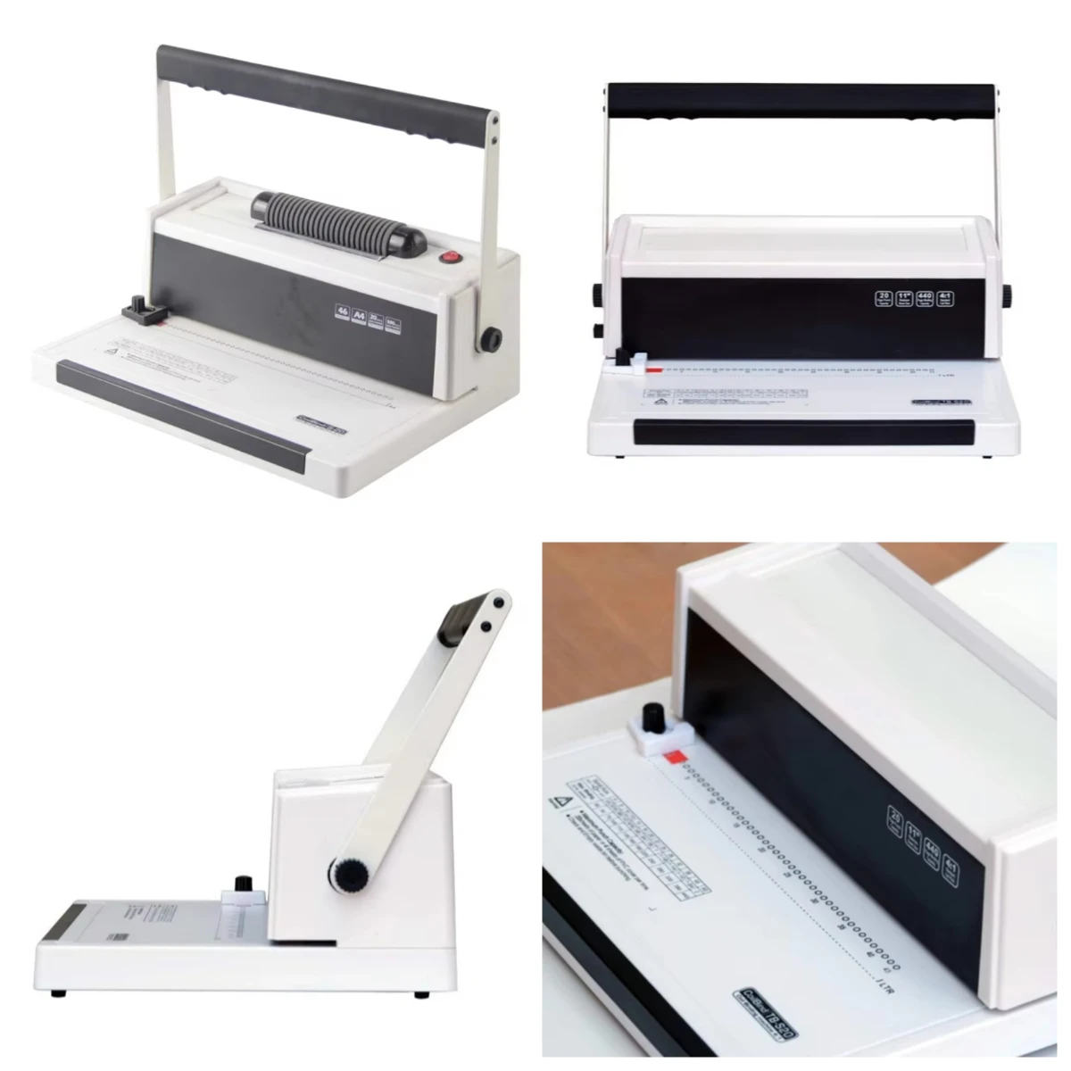 

WJW New Arrival Easy for Bind Books and Document Office Coil Binding Machine S20