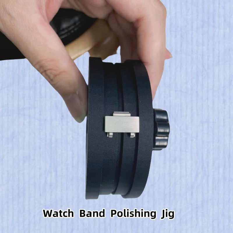 Watchmaker Repair ToolsAdjustable Width Watch Band Polishing Accessories Watch Band Polishing Jig