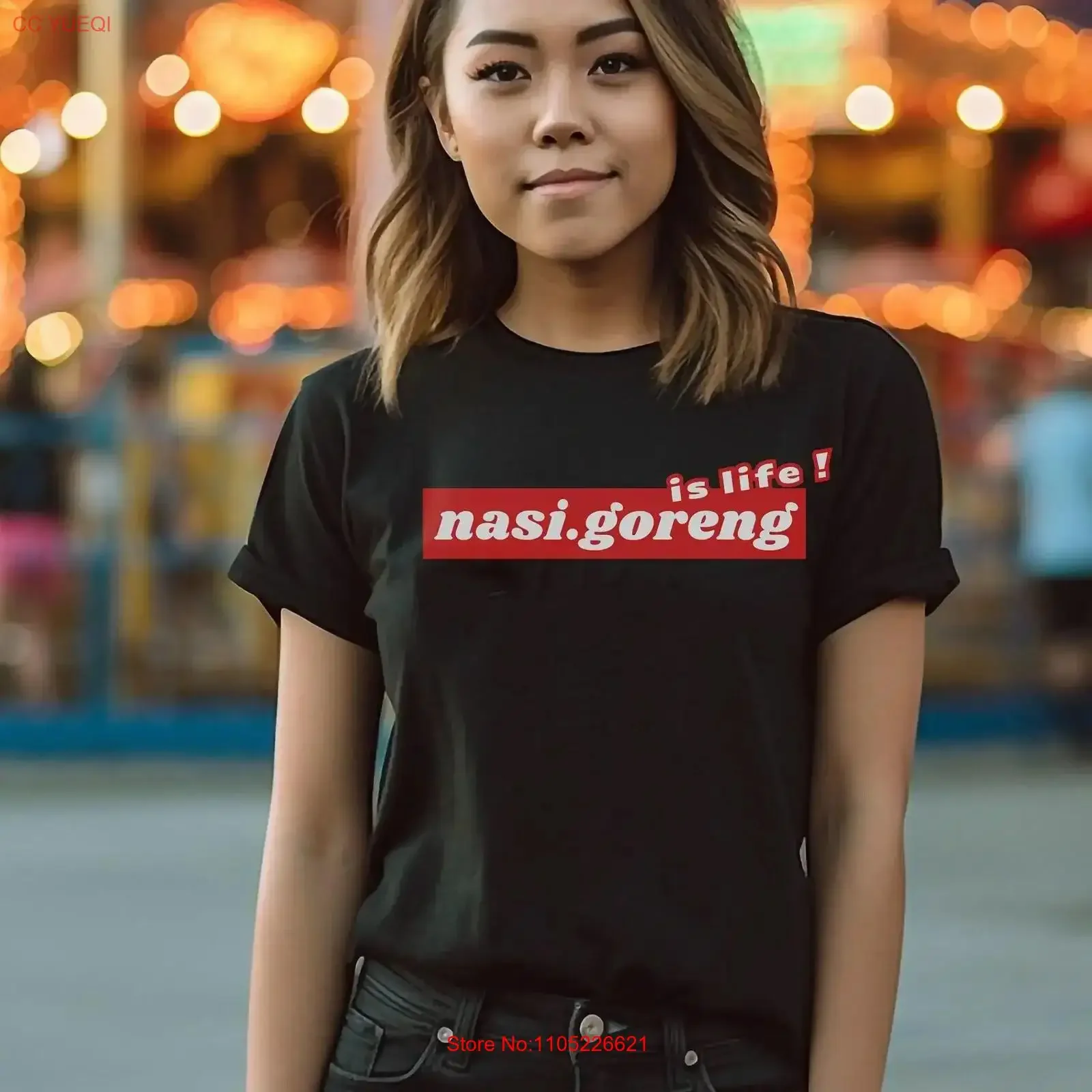 Camiseta Nasi Goreng is Life, divertida, de Indonesia, estilo vintage, con estampado de Indonesia, Lonely Planet, Jakarta, Bali, suave y ligeramente desgastada.