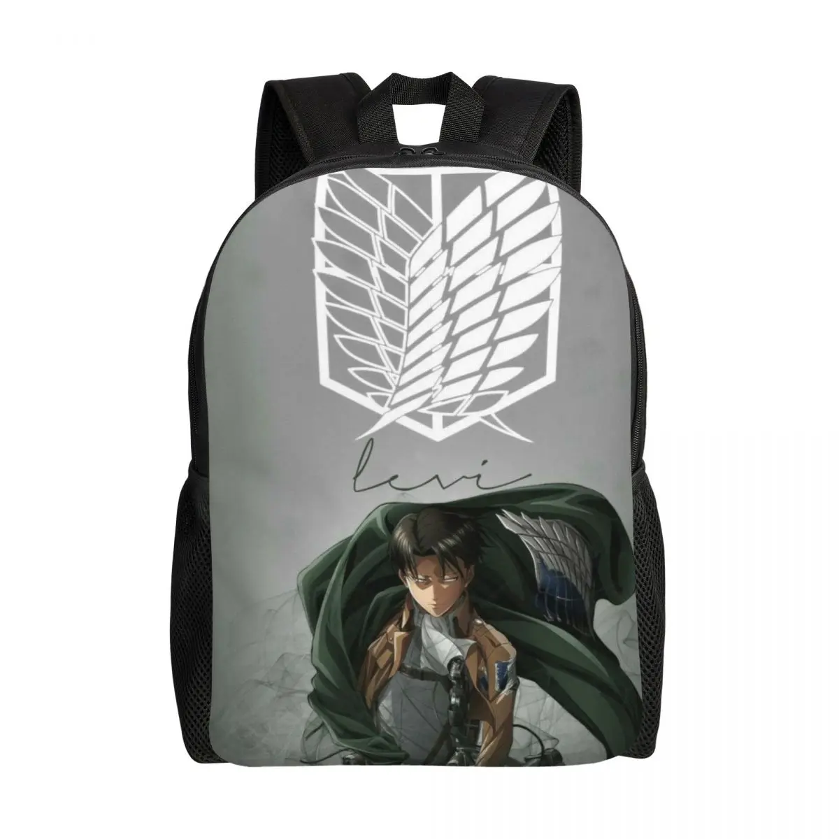 

Custom Attackes On Titan Travel Backpack Women Men School Computer Bookbag College Student Daypack Bags