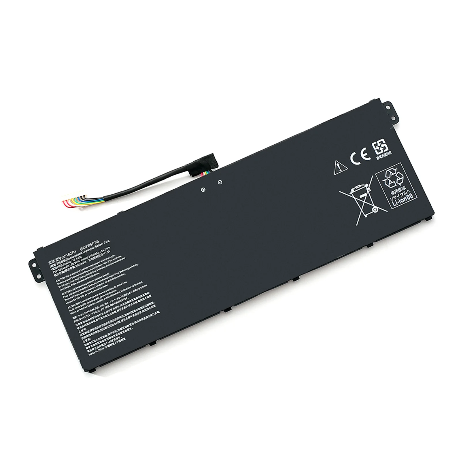 Imagem -06 - Bateria do Portátil Bvbh Ap18c7m Acer Swift Série Sf51454g Sp513-54n Sf313-52 4icp5 57 79 15.4v 50.9 wh 3634mah