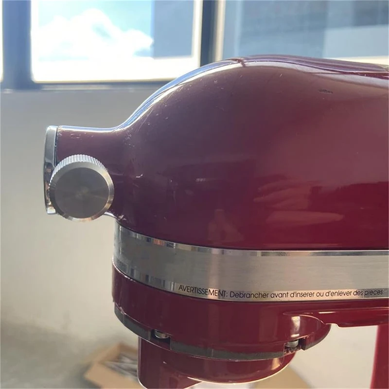 AB09-2Set Manopola di fissaggio in acciaio inossidabile Viti a testa zigrinata Accessorio per vite mozzo per mixer con supporto Mozzo tappo di fissaggio