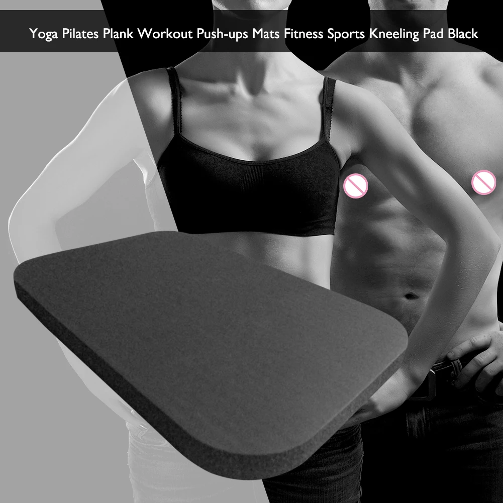 NBR Portable Plank Workout Knee Pad Push-ups Mats Fitness Sports Protective Anti-slip Kneeling Cushion for Abdomen Wheel Yoga