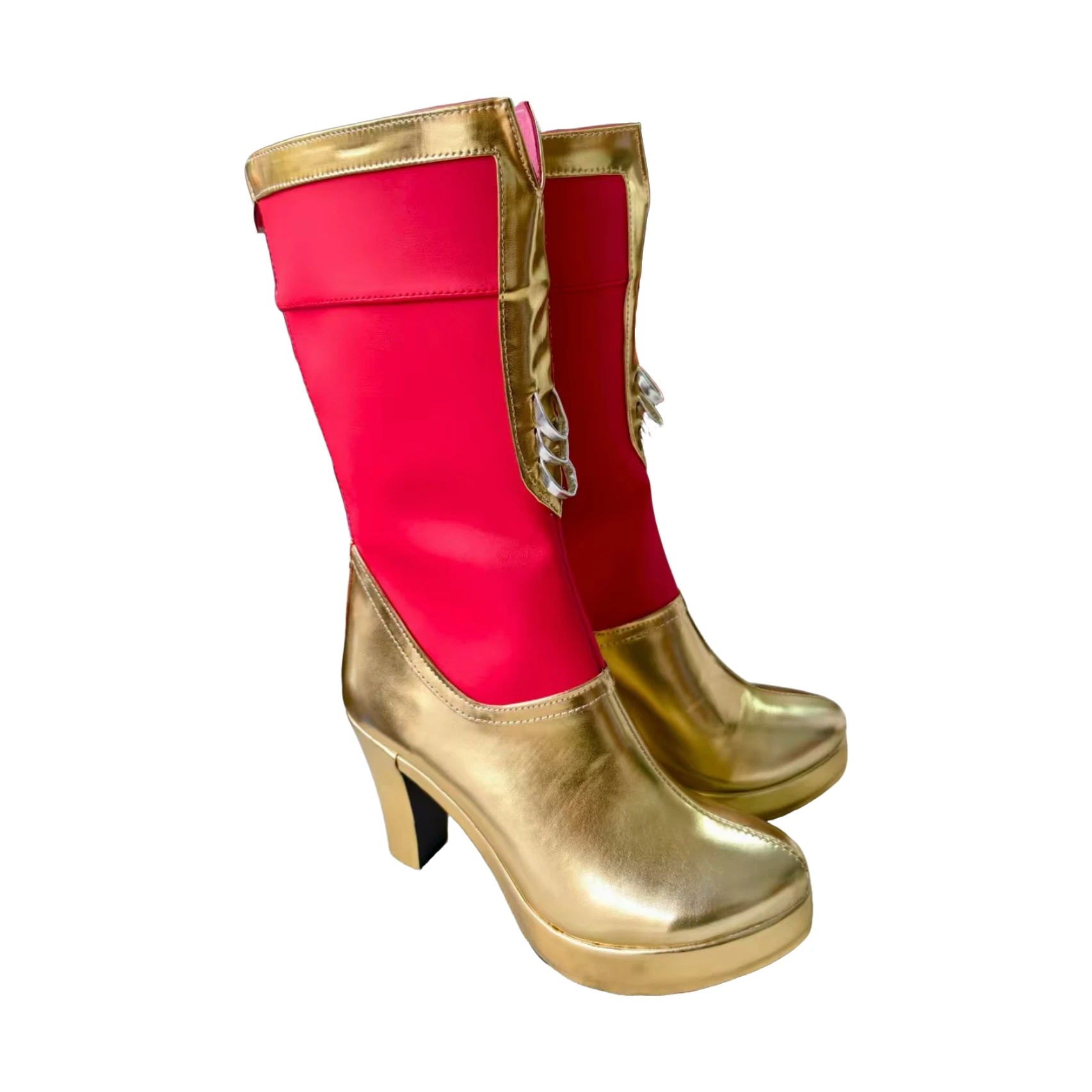 FF6 Final Fantasy Tina Branford Terra Branford Scarpe Cosplay Stivali Festa di Halloween Scarpe con tacco alto su misura