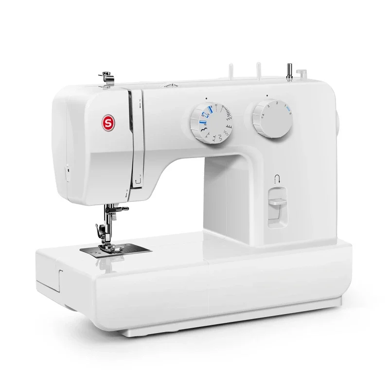 1409 Household Electric Portable Sewing Machine High Speed Manual Feed Mechanism Garments Small Spaces Industrial Motor