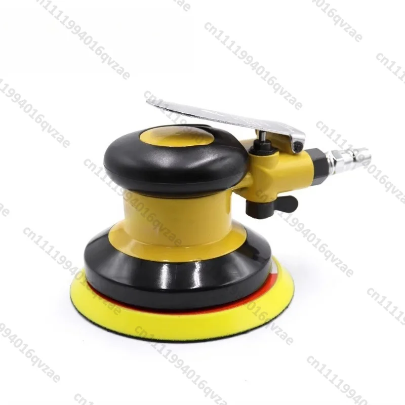 Air Sanding and Polishing Machine, Non-vacuum Pneumatic Track Sander with 125mm Polishing Disc, Pneumatic Palm Sander