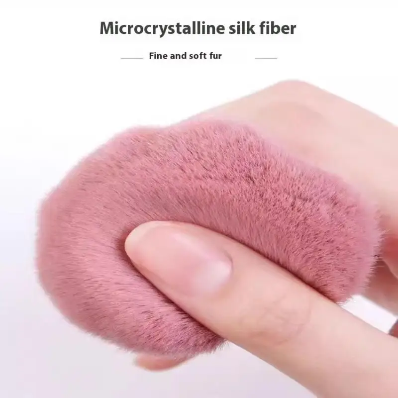 1/4Pcs Professionelle Nail art Pilz Pinsel Runde Farbe Gel Staub Reinigung Make-Up Pinsel Maniküre Design Zubehör