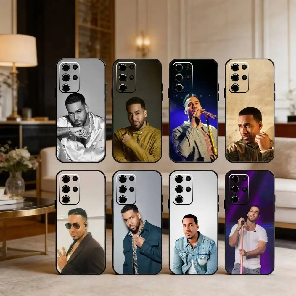 

R-Romeo S-Santos Phone Case For Samsung S25,S24,S23,S22,S21,S20,Plus,Fe,Lite,Others Black Cover