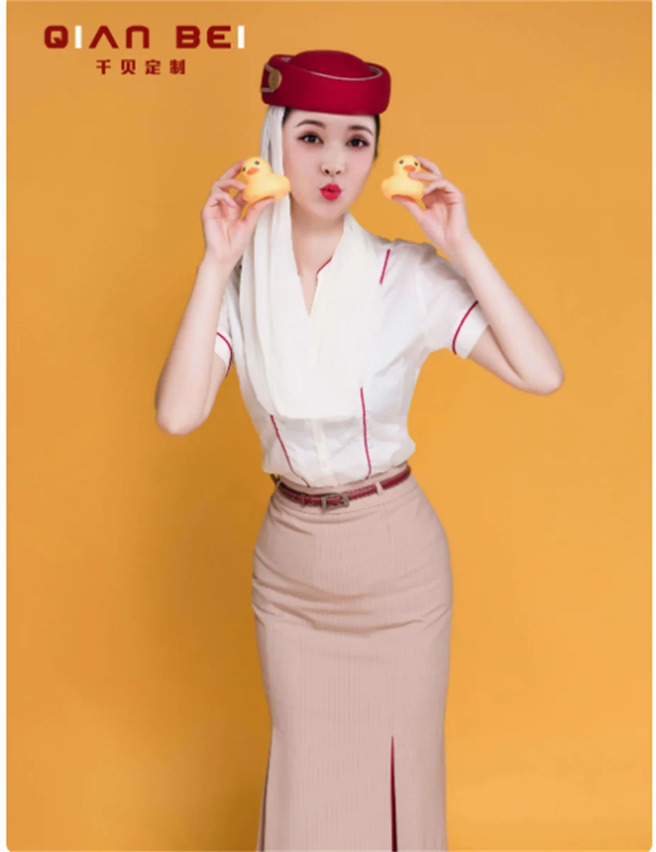 

Flight attendant uniform professional suit