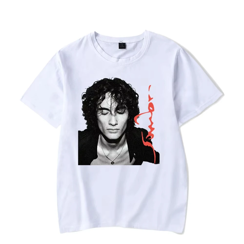 Camisetas da Tour Sombr Facecard You Are The Reason 2026, Moda Cosplay para Mulheres e Homens, Camisetas de Gola Redonda de Manga Curta