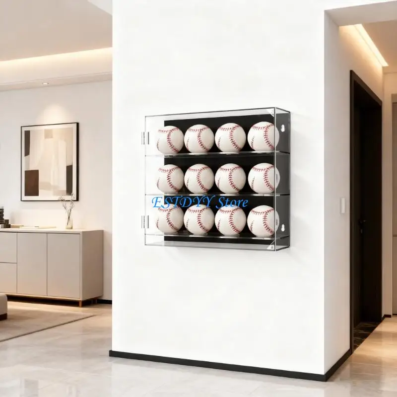 G6DE Baseball Display Stand Supporting Base Softball Rack Golf Balls Showing Base