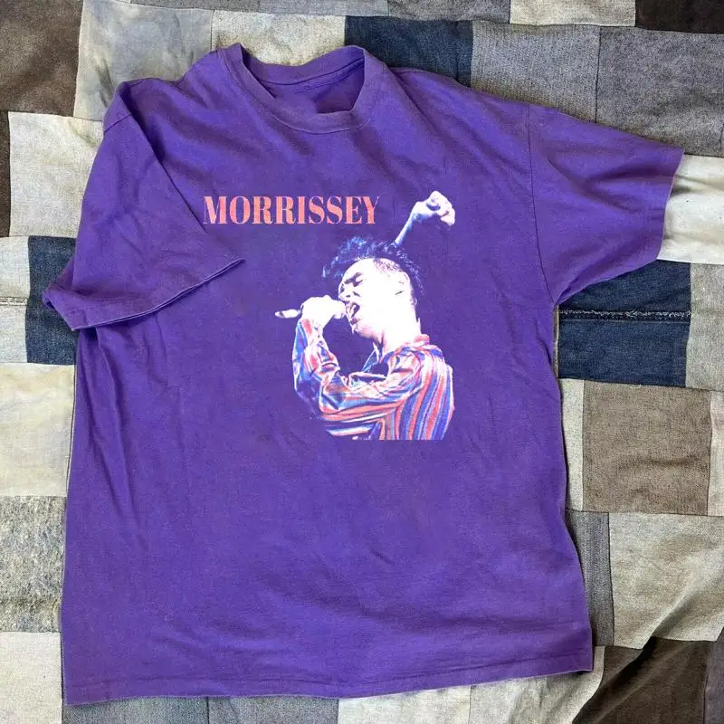 RARE Morrissey Purple Cotton All size S 5XL For Fasn T shirt HRB273