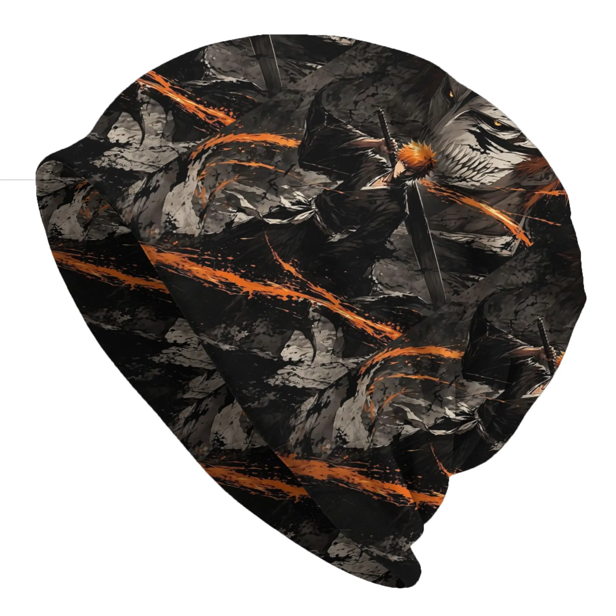 Bleach Anime Hat Thin Caps Men Women  Skullies Beanies Ski Caps Soft Bonnet Hats