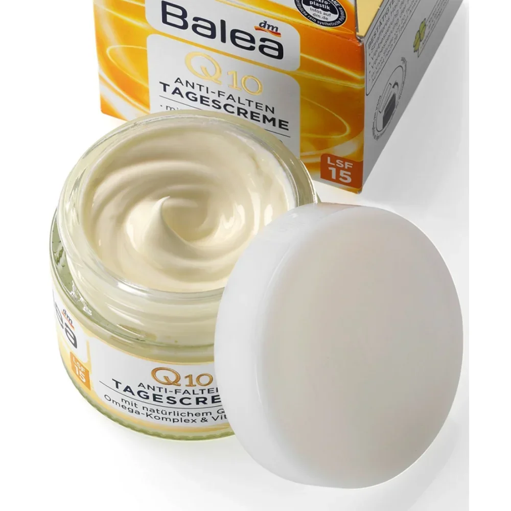 Germany Balea Coenzyme Q10 Day Cream+night Cream 2 Bottles Set Anti-wrinkle Moisturizing Hydration Repairing Skin Care Product