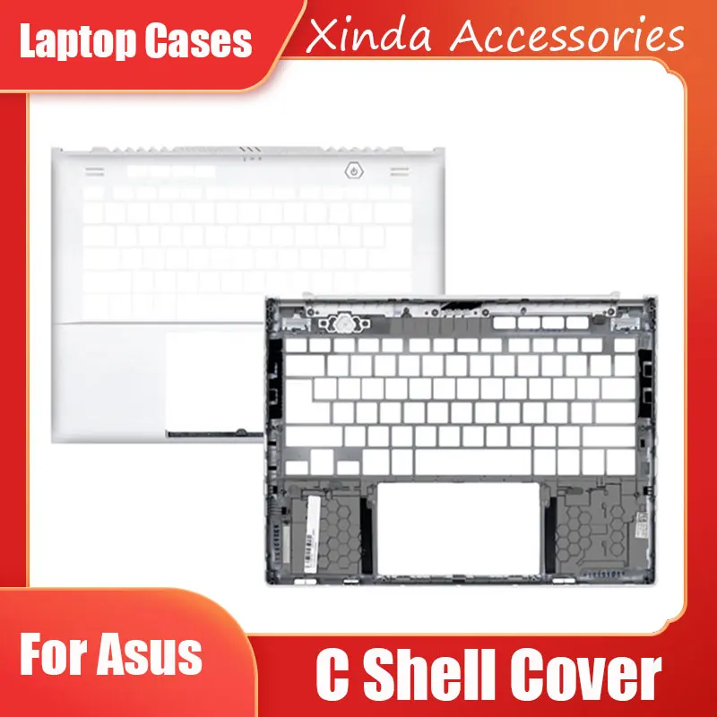 

New Original For Asus ROG Zephyrus G14 GA40X GA402 Laptop Cases Accessories Palmrest Upper Case Top Cover Keyboard Cover Frame W