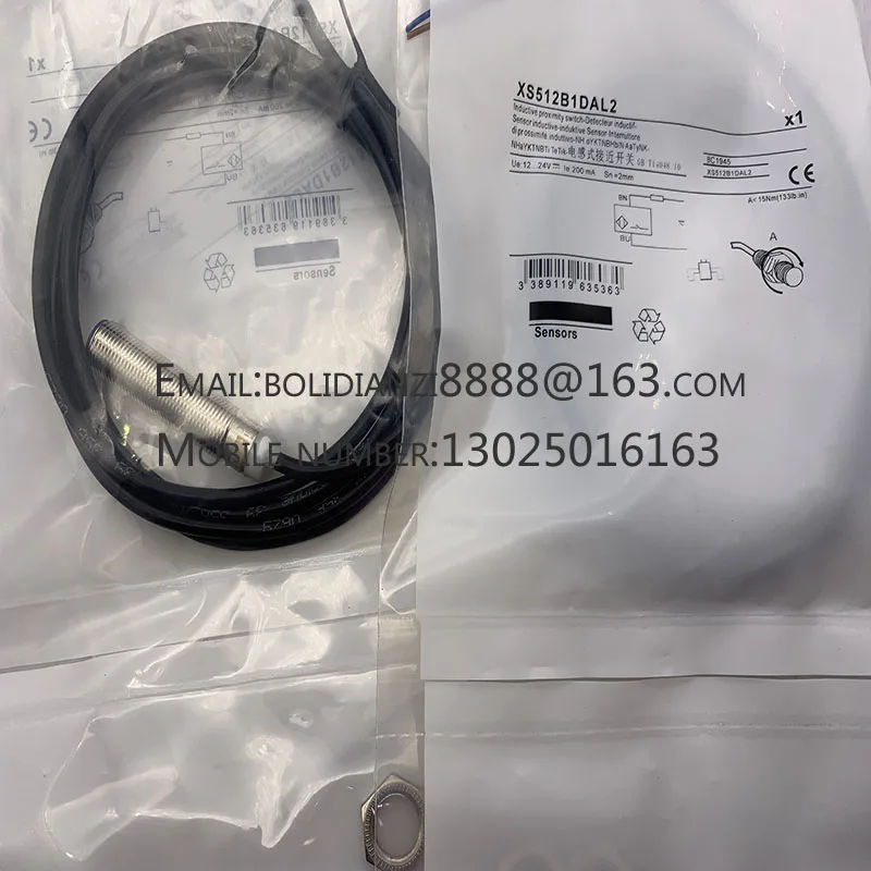 Nowy czujnik zbliżeniowy XS512B1PBL2 XS512B1NBL2