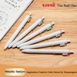 1/3pcs uni-ball One Gel Pen White/Gold/Silver Ink Black Technology Signature Canetas Writing Drawing boligrafos elegantes papele